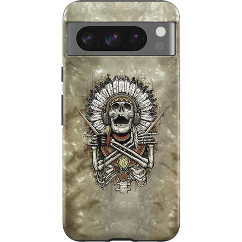 Liquid Blue Tribal Beats Google Pixel 8 Pro Impact Case